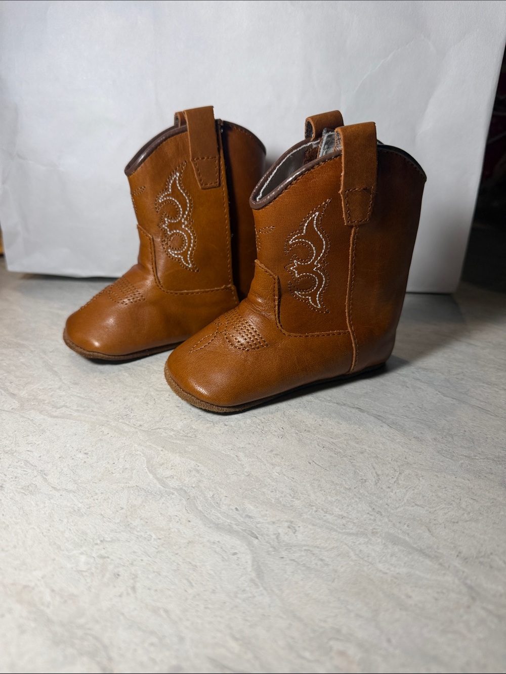 Kids Brown Cowboy Boots - Classic Western Style